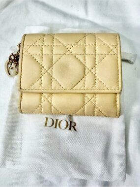 Lady Dior Quilted Wallet